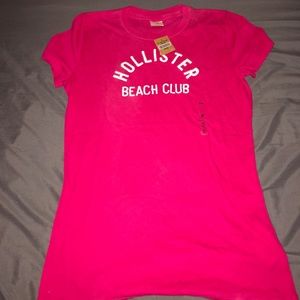 Pink Hollister Tee